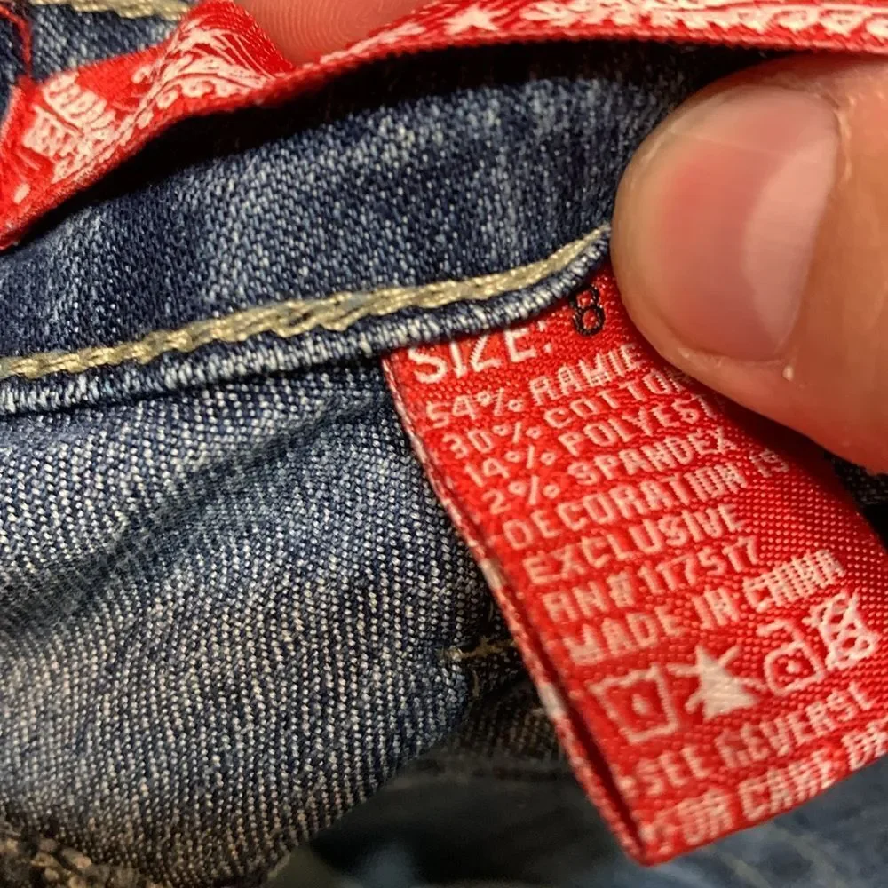 3for$20 jeans size 8 cropped